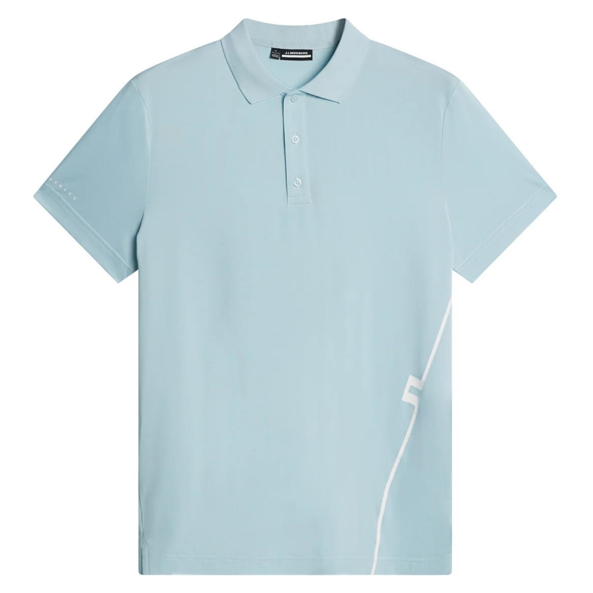 Polo marškiniai trumpos rank. vyrams, Balta, Leroy polo