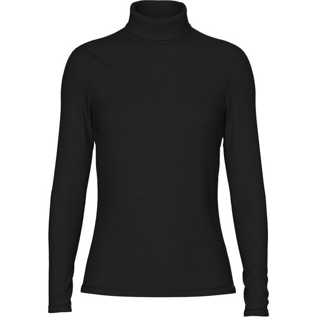 Palaidinės moterims, Juoda, PCSIRENE LS ROLLNECK