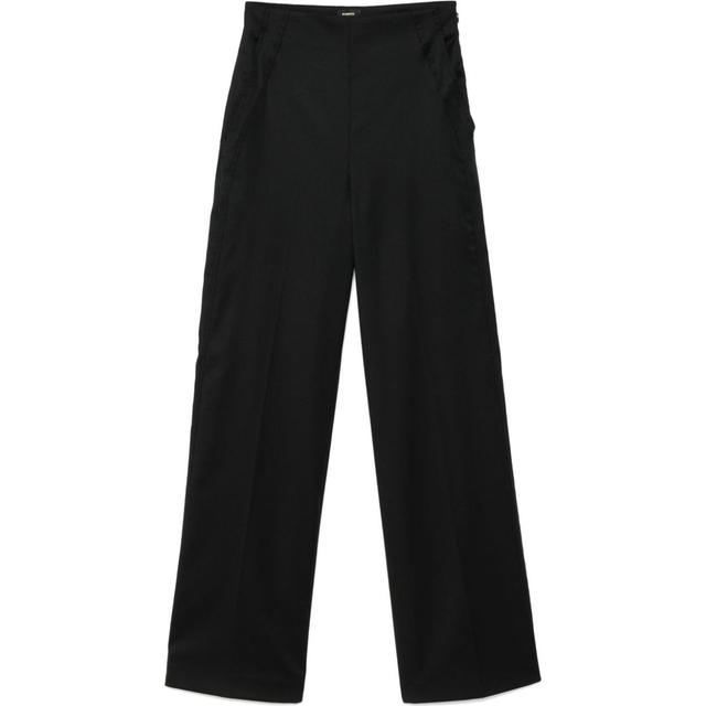 Kelnės moterims, Juoda, Trousers