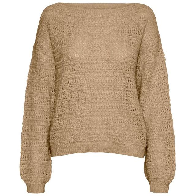 Kampsun moterims, Hall, VMDOLLAR LS BOATNECK BLOUSE