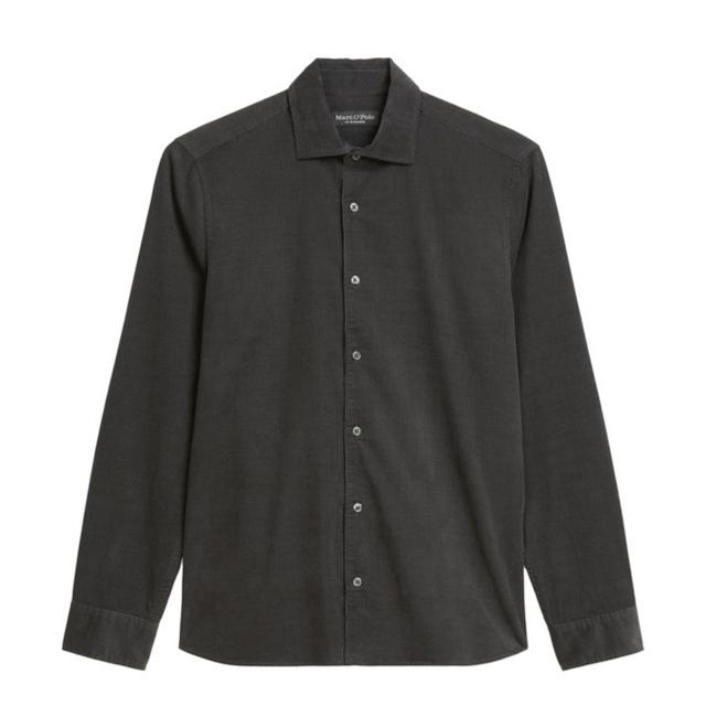 Marškiniai ilgomis rankovėmis vyrams, Pilka, M29738842104 Shirts lon