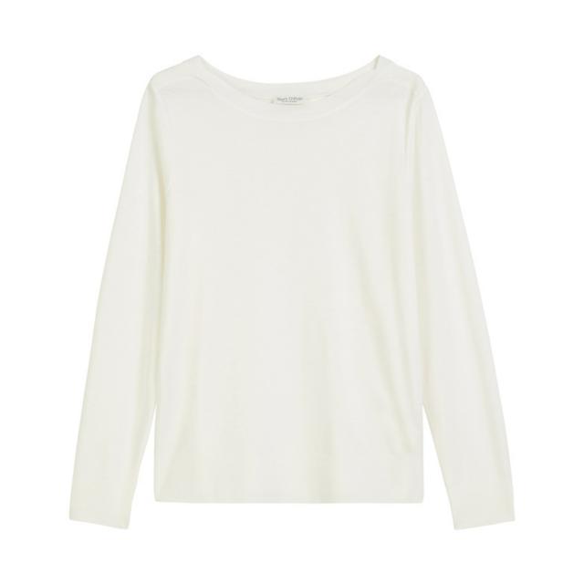 Marškinėliai ilgom. rankovėmis moterims, Balta, 508205052167 Tshirts lo