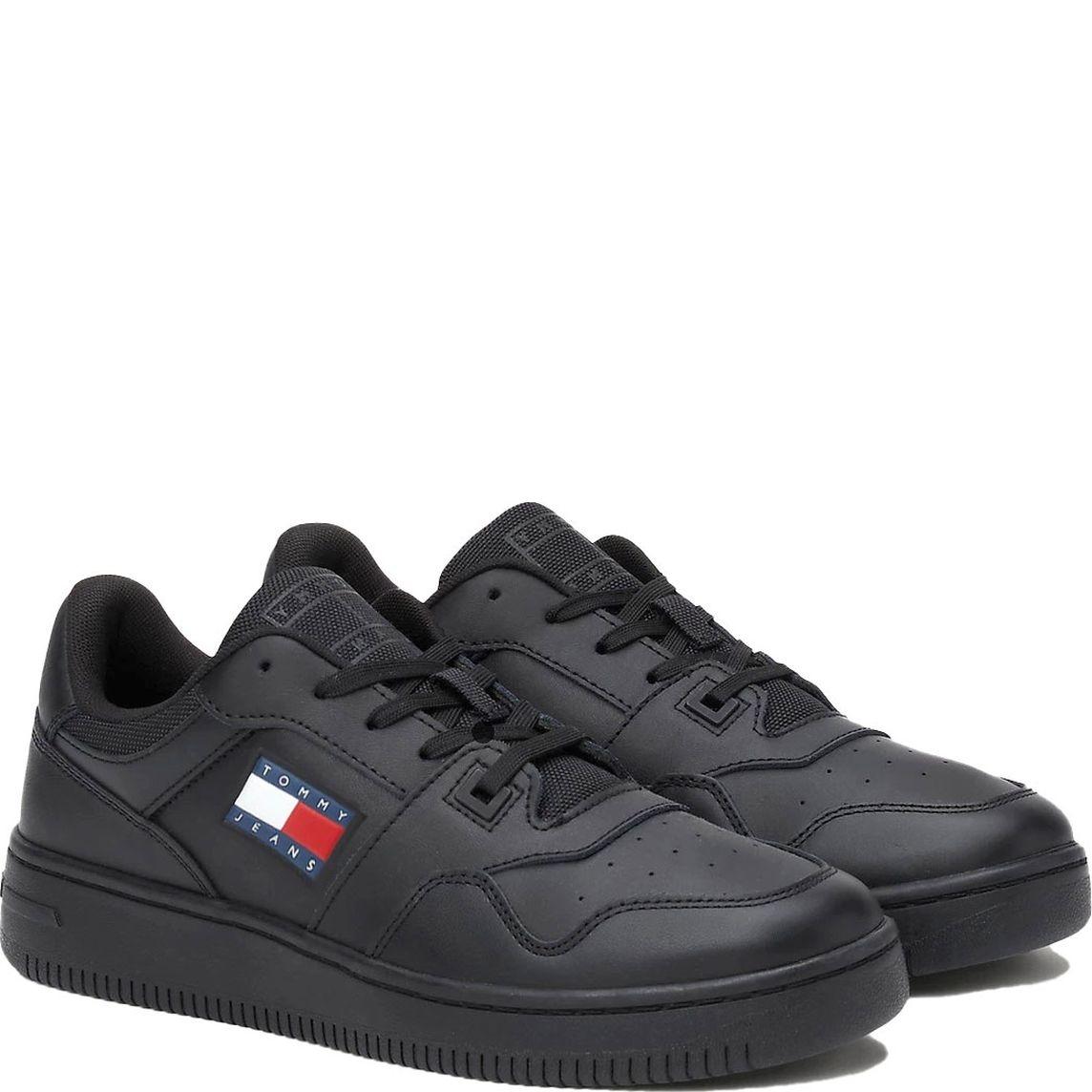 Laisvalaikio bateliai moterims, Juoda, Retro basket leisure