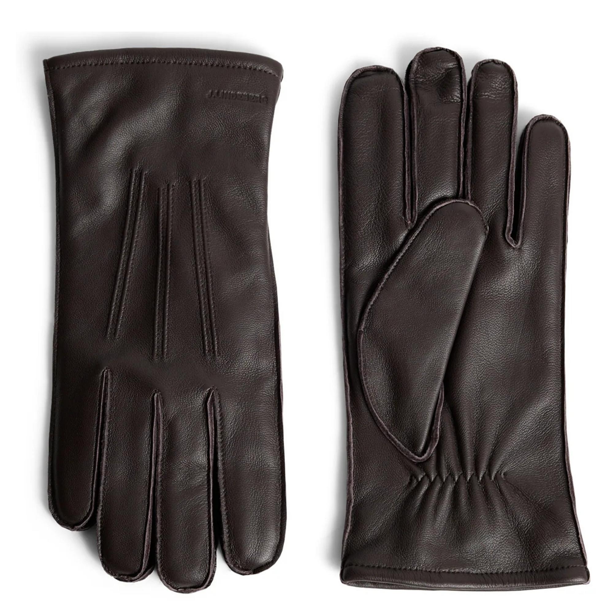 Pirštuotos pirštinės vyrams, Geltona, Milo leather glove