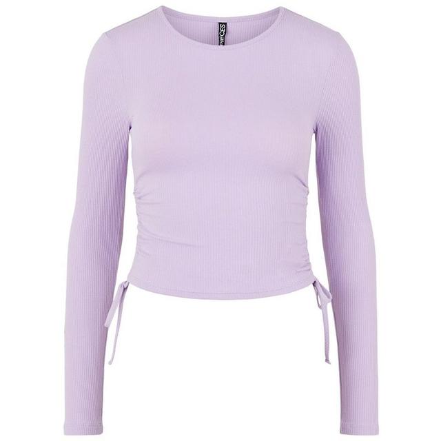 Midi suknelė moterims, Violetinė, PCHAZEL LS CROP TOP B