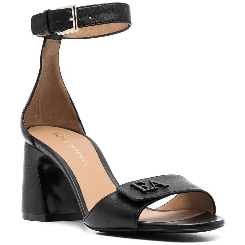 Basutės moterims, Juoda, Sandal