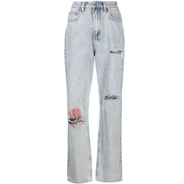 Tiesūs džinsai moterims, Mėlyna, Playback paradise