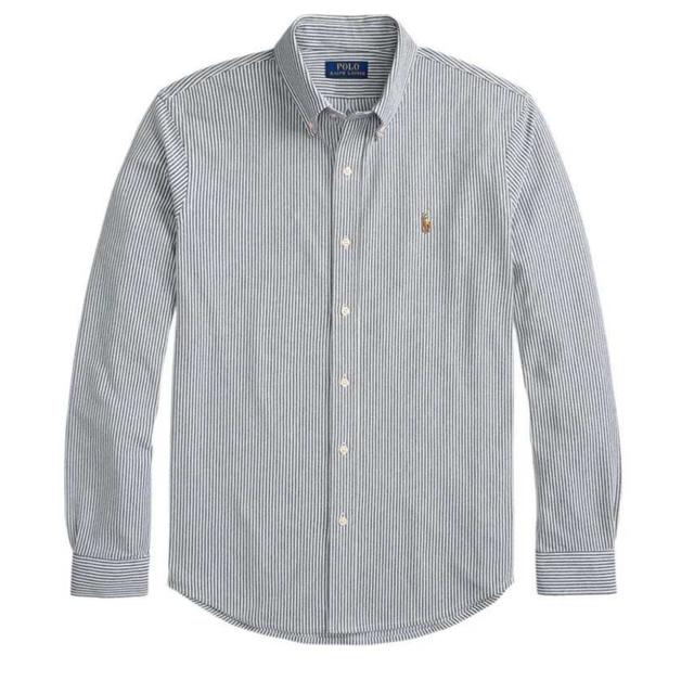 Marškiniai ilgomis rankovėmis vyrams, Mėlyna, Long sleeve sport shirt