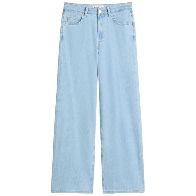 Platūs džinsai moterims, Mėlyna, 600908312149 Wide leg