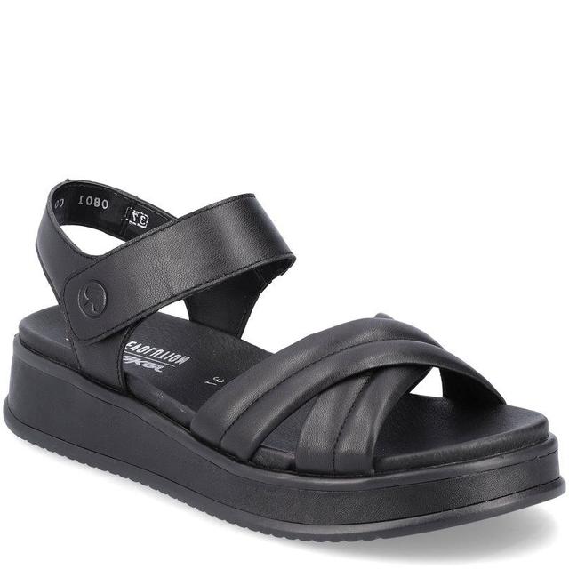 Basutės moterims, Juoda, SANDALS