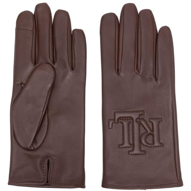 Pirštuotos pirštinės moterims, Ruda, Rsd lg lthr glove