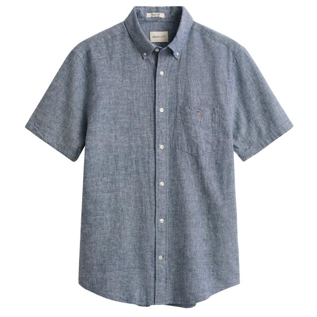 Marškiniai ilgomis rankovėmis vyrams, Mėlyna, 3250083-442 Shirts lon