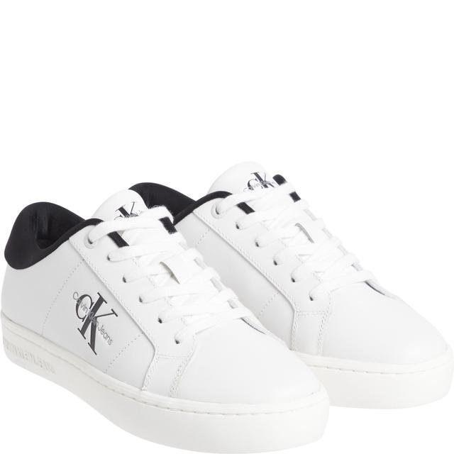 Laisvalaikio bateliai moterims, Balta, Classic cupsole low sneaker