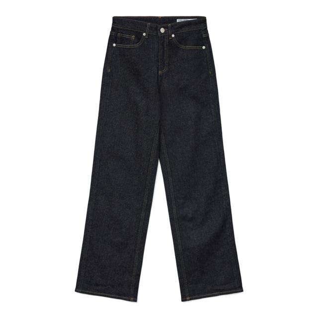 Platūs džinsai moterims, Mėlyna, Tessa