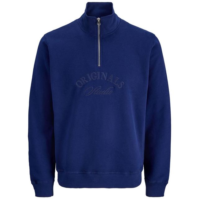 Megztinis vyrams, Mėlyna, Bleecker branding sweat