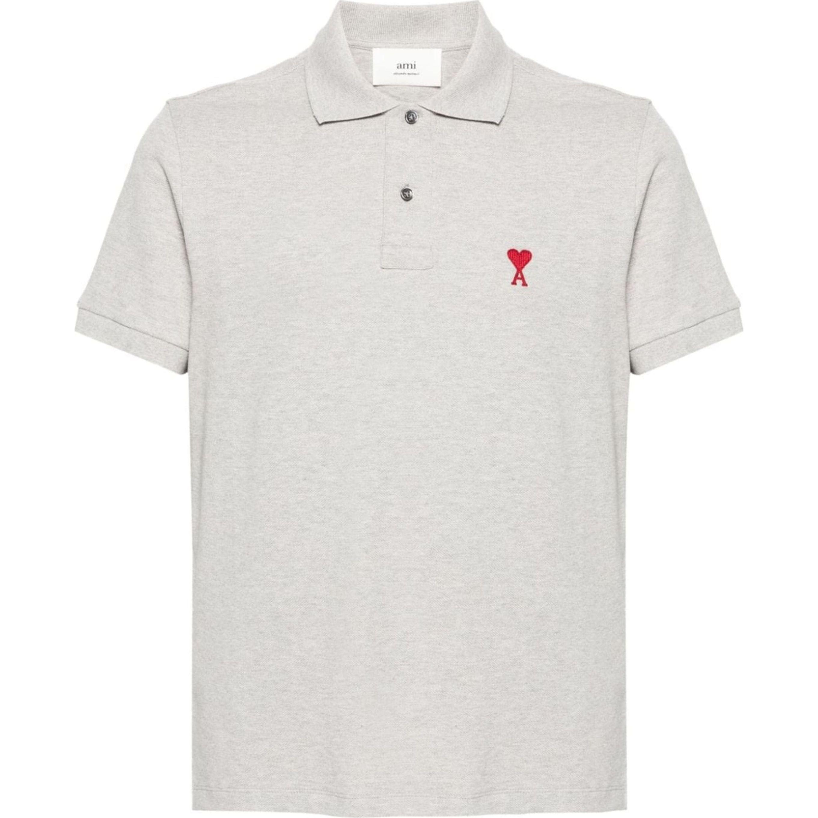 Polo marškiniai trumpos rank., Pilka, Polo shirt