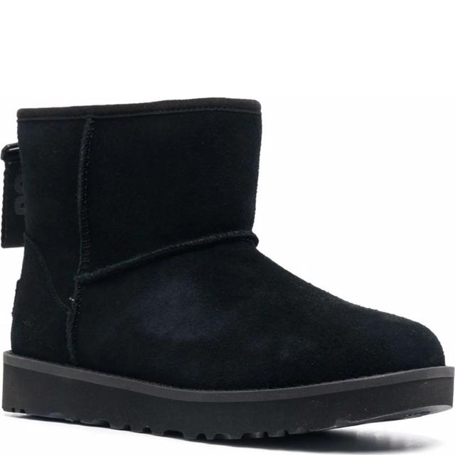 Aulinukai moterims, Juoda, Classic Mini Logo Zip BOOTIES