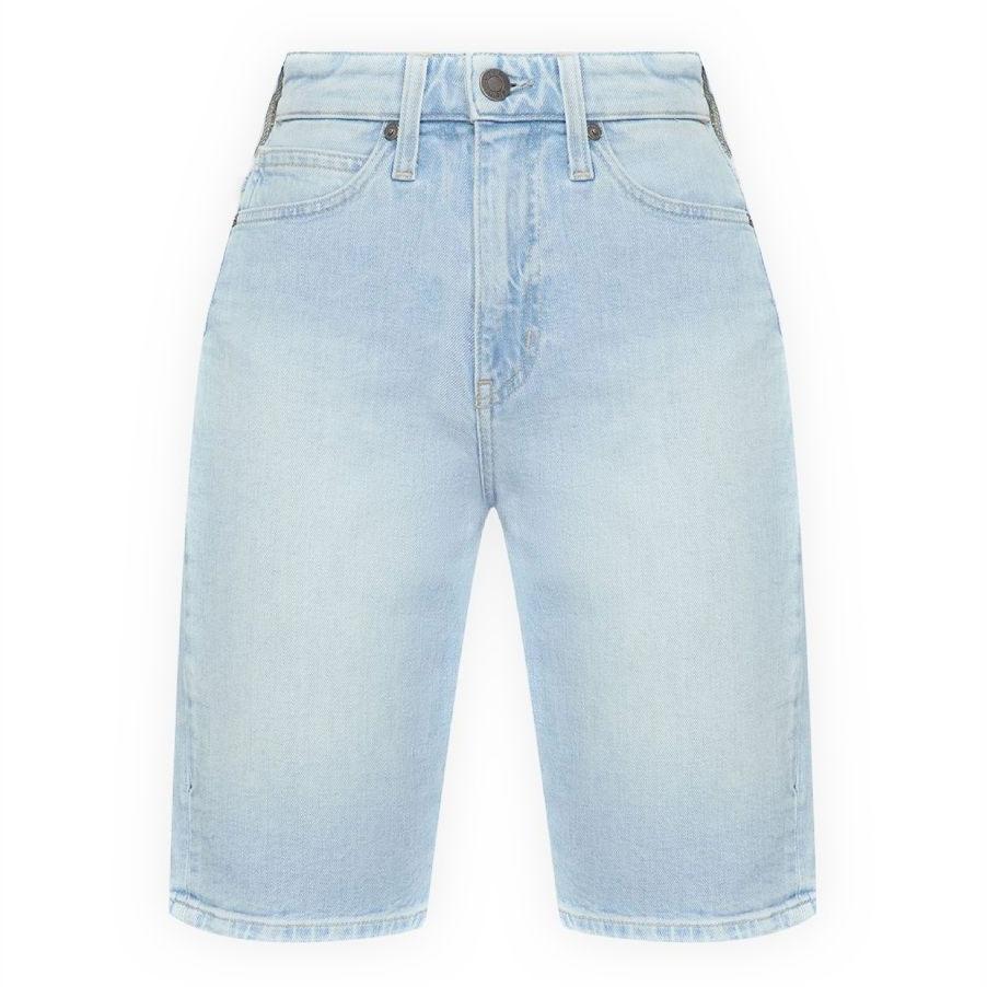 Šortai moterims, Mėlyna, Denim shorts