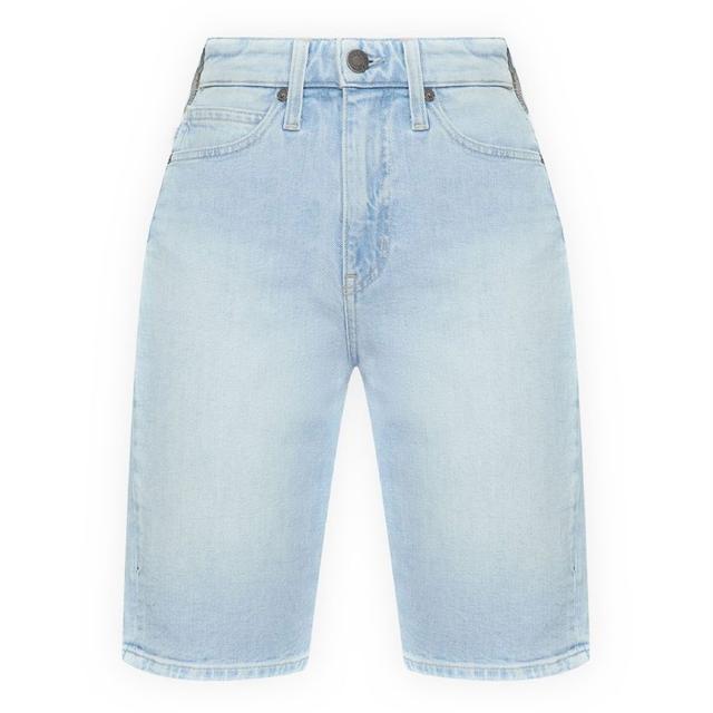 Šortai moterims, Mėlyna, Denim shorts