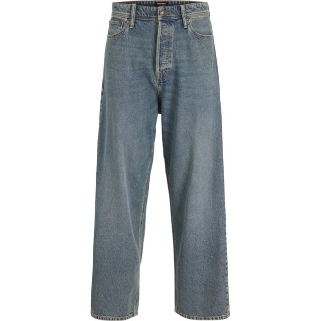 Platūs džinsai vyrams, Mėlyna, Ron