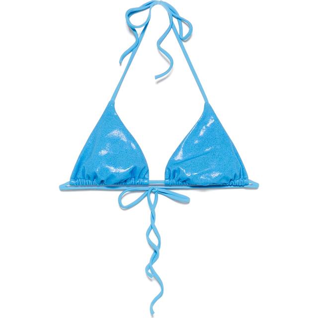 Viršutinė kostiumėlio dalis moterims, Mėlyna, Triangle top