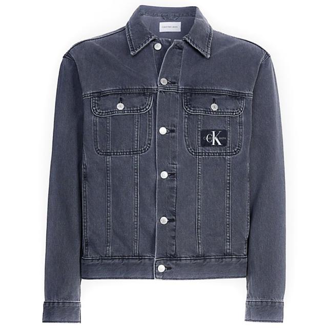 Džinsinis švarkas vyrams, Juoda, Regular 90s denim jacket