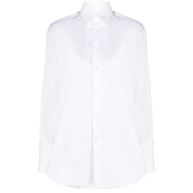 Marškiniai ilgomis rankovėmis moterims, Balta, Shirt long sleeve