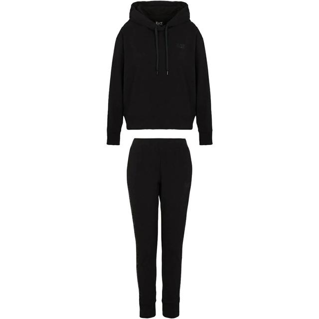 Sportinis kostiumas moterims, Juoda, Tracksuit