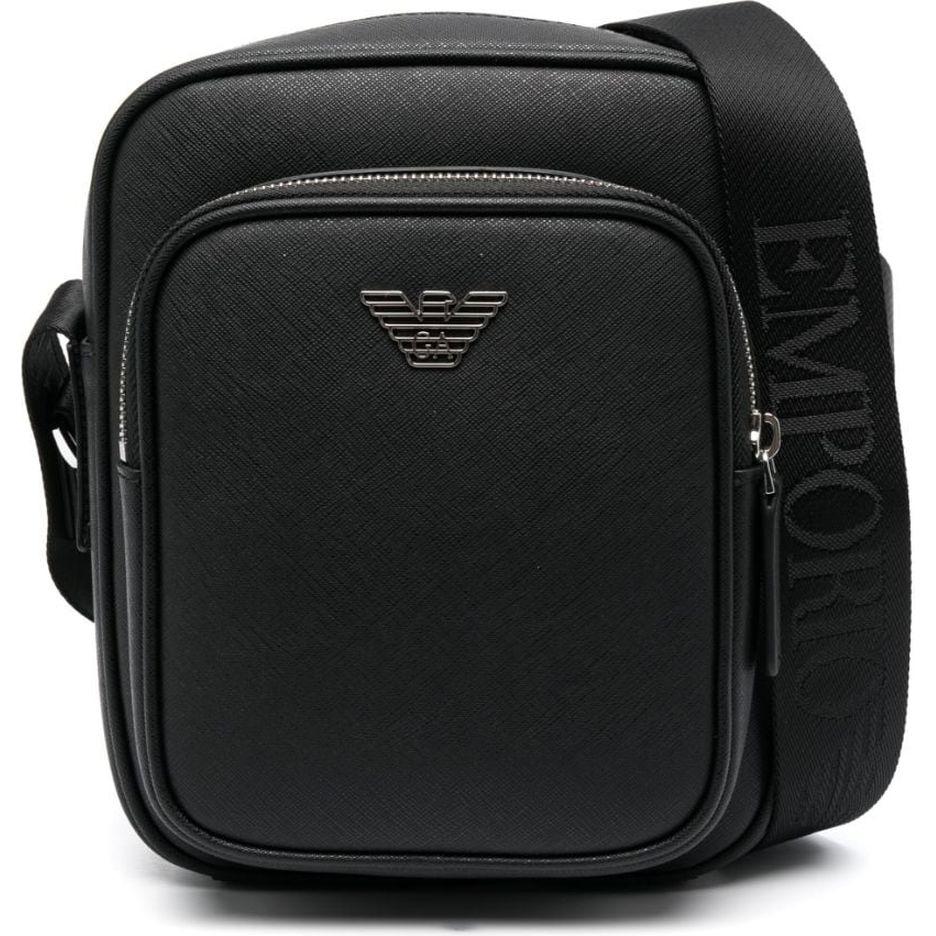 Rankinė per petį vyrams, Juoda, Messenger bag