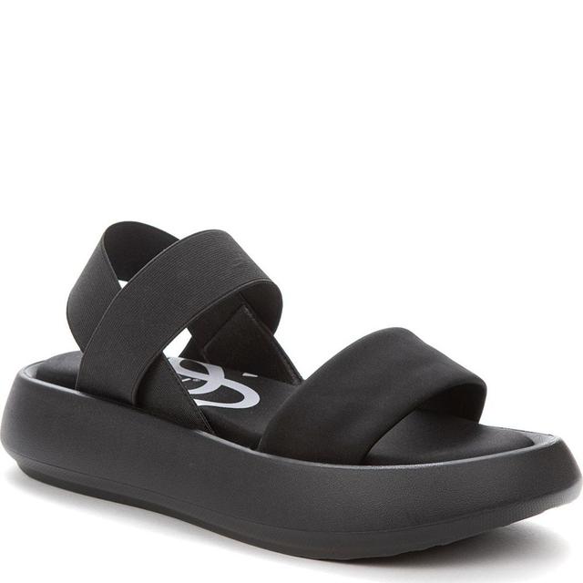 Basutės moterims, Juoda, SANDALS