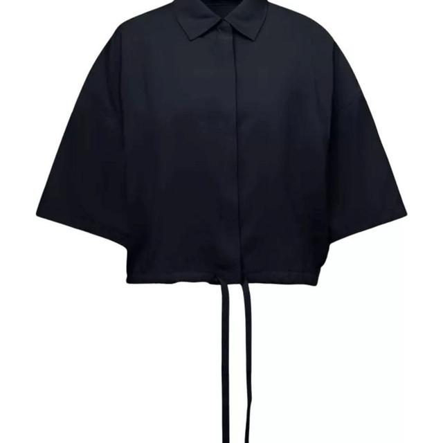 Marškiniai trump. rankovėmis moterims, Juoda, Shirts