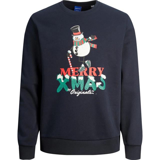 Megztinis vyrams, Mėlyna, JORXMAS SWEAT CREW