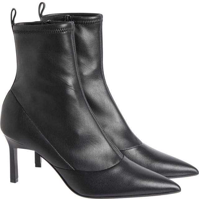 Aulinukai moterims, Juoda, Geo stil stretch ankle boot