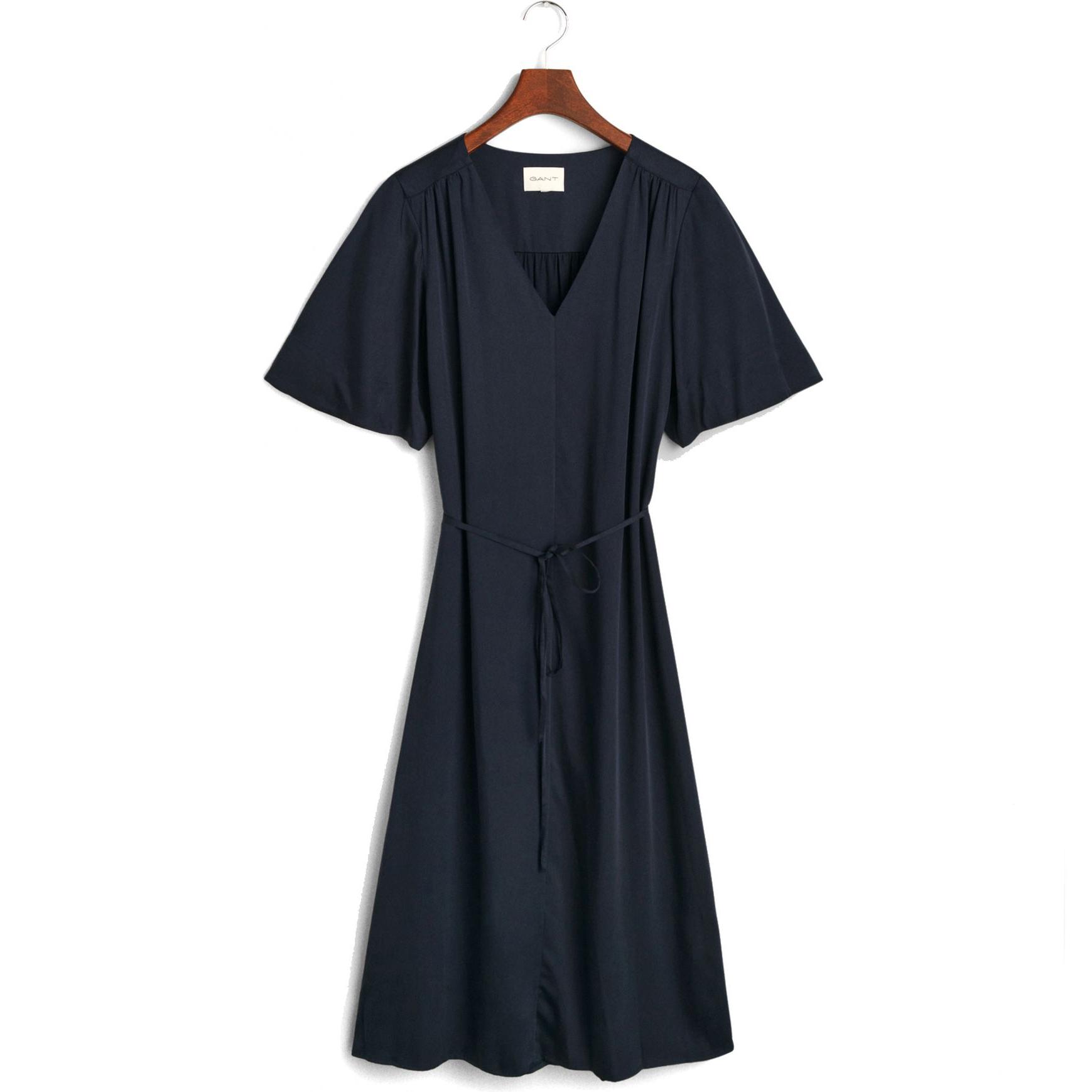 Midi suknelė moterims, Mėlyna, Rel SS dress