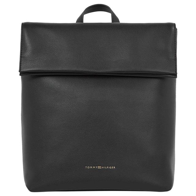 Kuprinė moterims, Juoda, TH logotape backpack