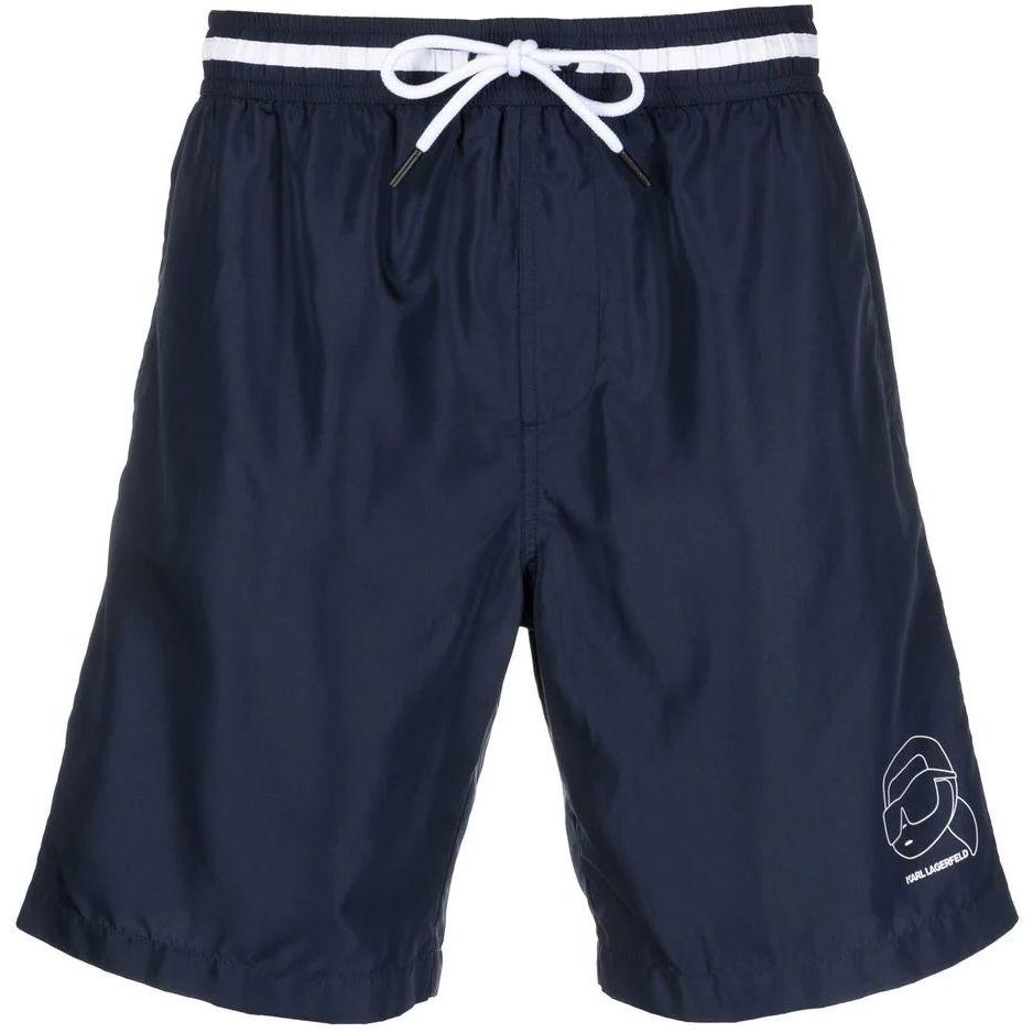 Apatinė kostiumėlio dalis vyrams, Juoda, Ikonik 2.0 long boardshorts