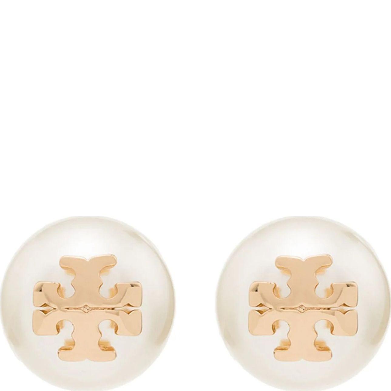 Auskarai moterims, Auksinė, Kira pearl stud earring