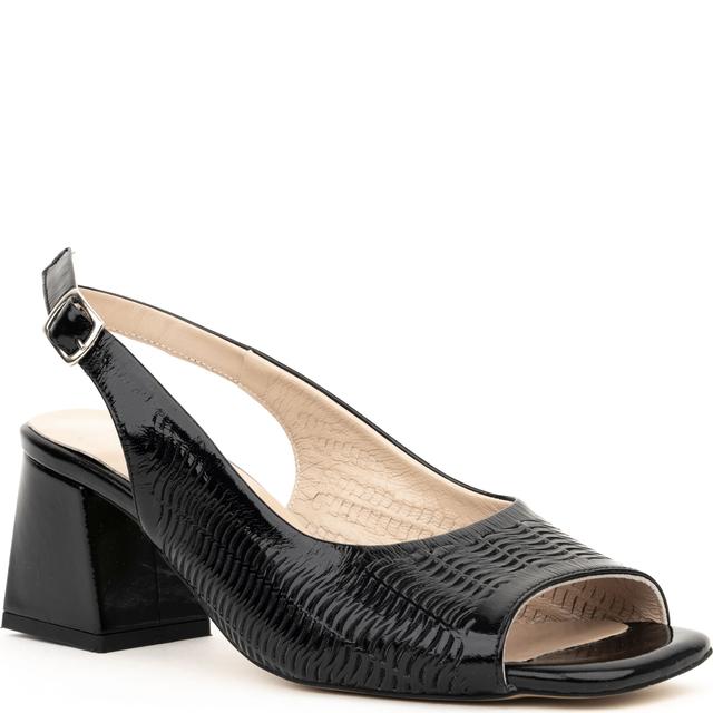 Basutės moterims, Juoda, Sandals