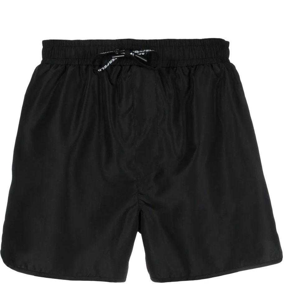 Apatinė kostiumėlio dalis vyrams, Juoda, Tape short boardshorts