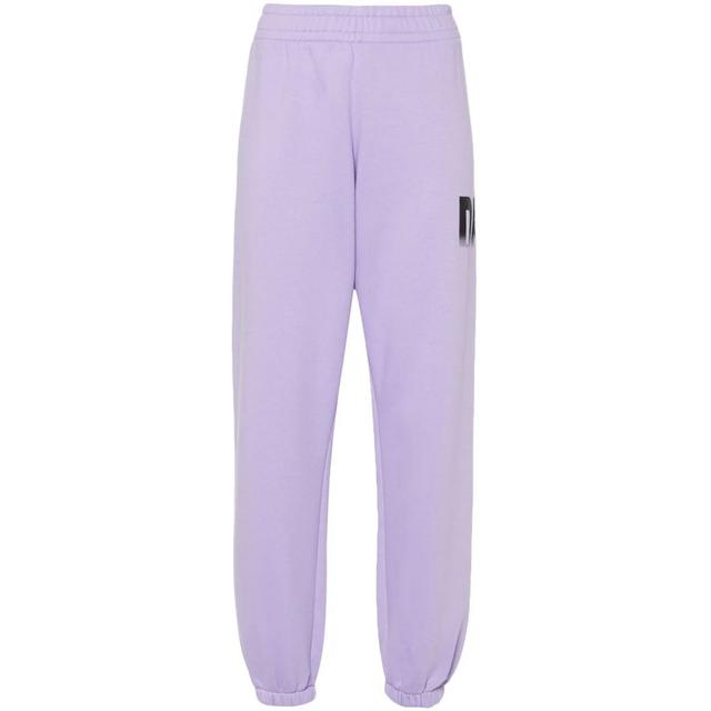 Kelnės moterims, purple, Fade away logo fit jogger