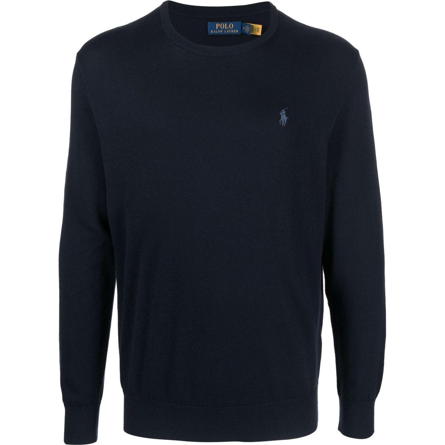 Sportinis nertinis vyrams, Mėlyna, Long sleeve pullover