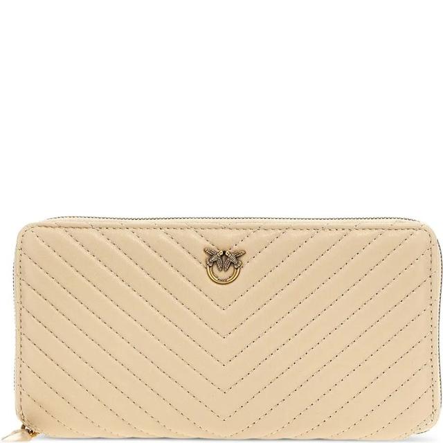 Piniginė moterims, Smėlio, Love birds wallet