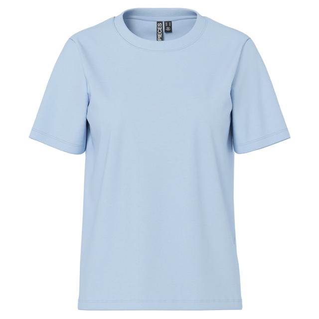 Marškinėliai moterims, Mėlyna, Ria solid