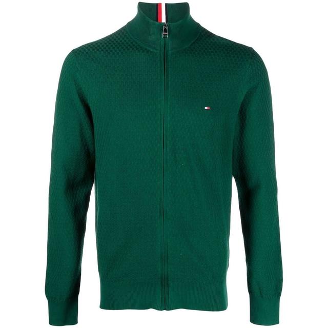 Lengva striukė vyrams, Žalia, Cross structure zip through