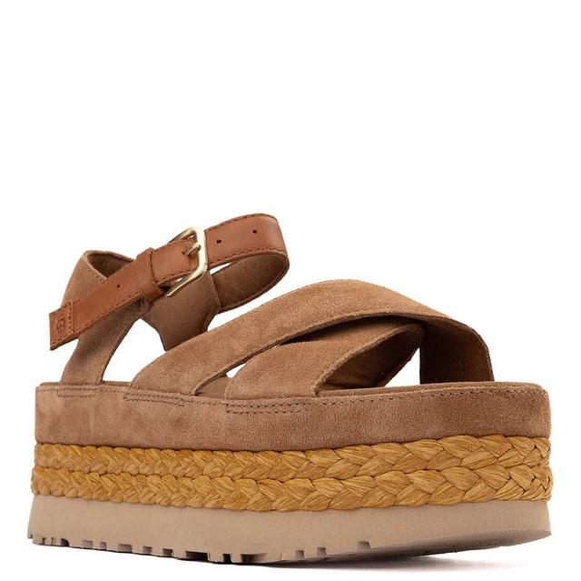 Basutės moterims, Ruda, Aubrey ankle strap sandals