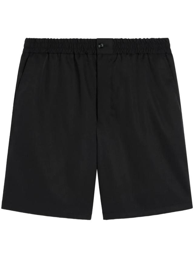 Šortai vyrams, Juoda, Elasticated-waist shorts