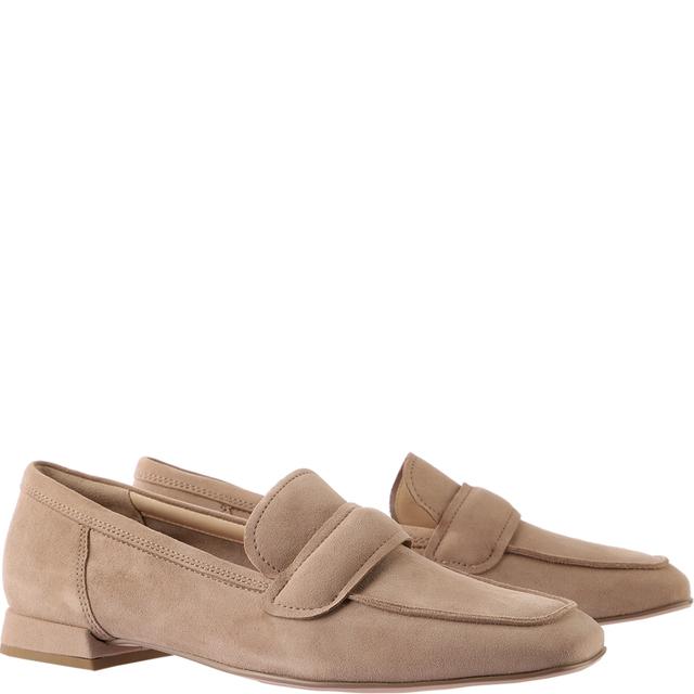 Loaferiai moterims, Smėlio, Perry loafers