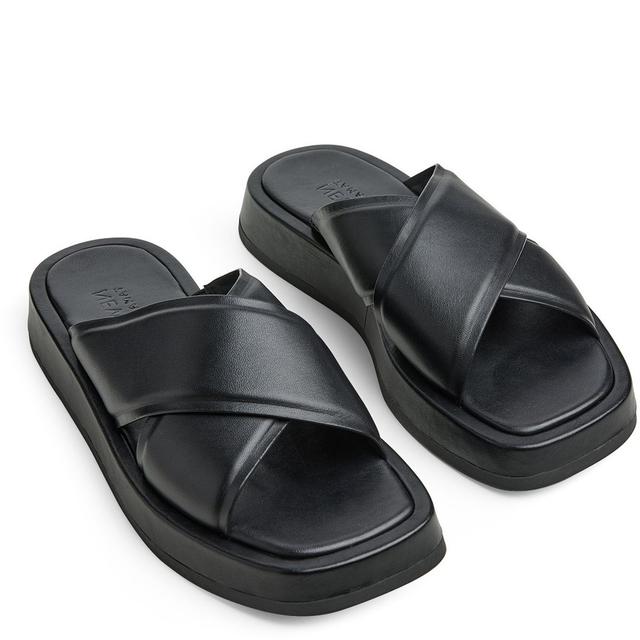 Šlepetės moterims, Juoda, Slippers