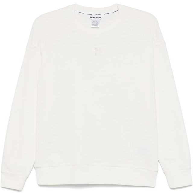 Megztinis moterims, Smėlio, New york stack patch