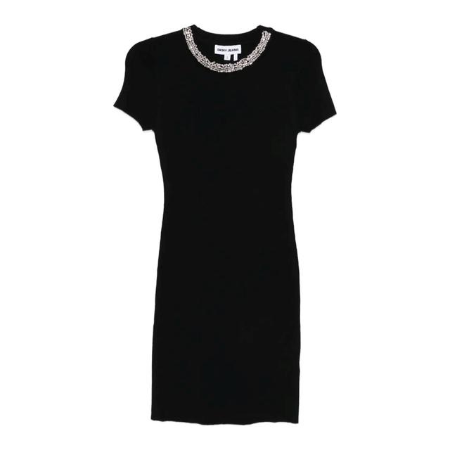 Megztinis moterims, Juoda, Short sleeve sweater